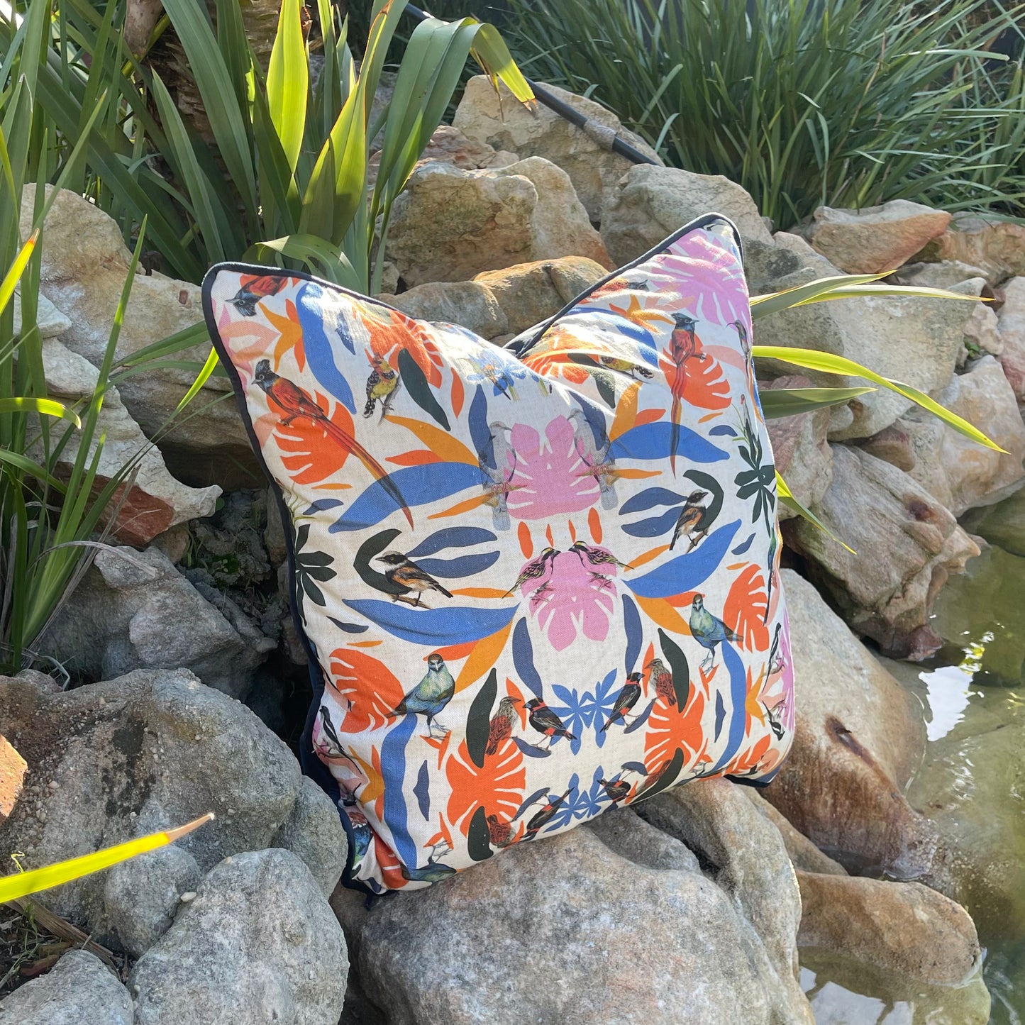 Suburban Songs Cushion pink