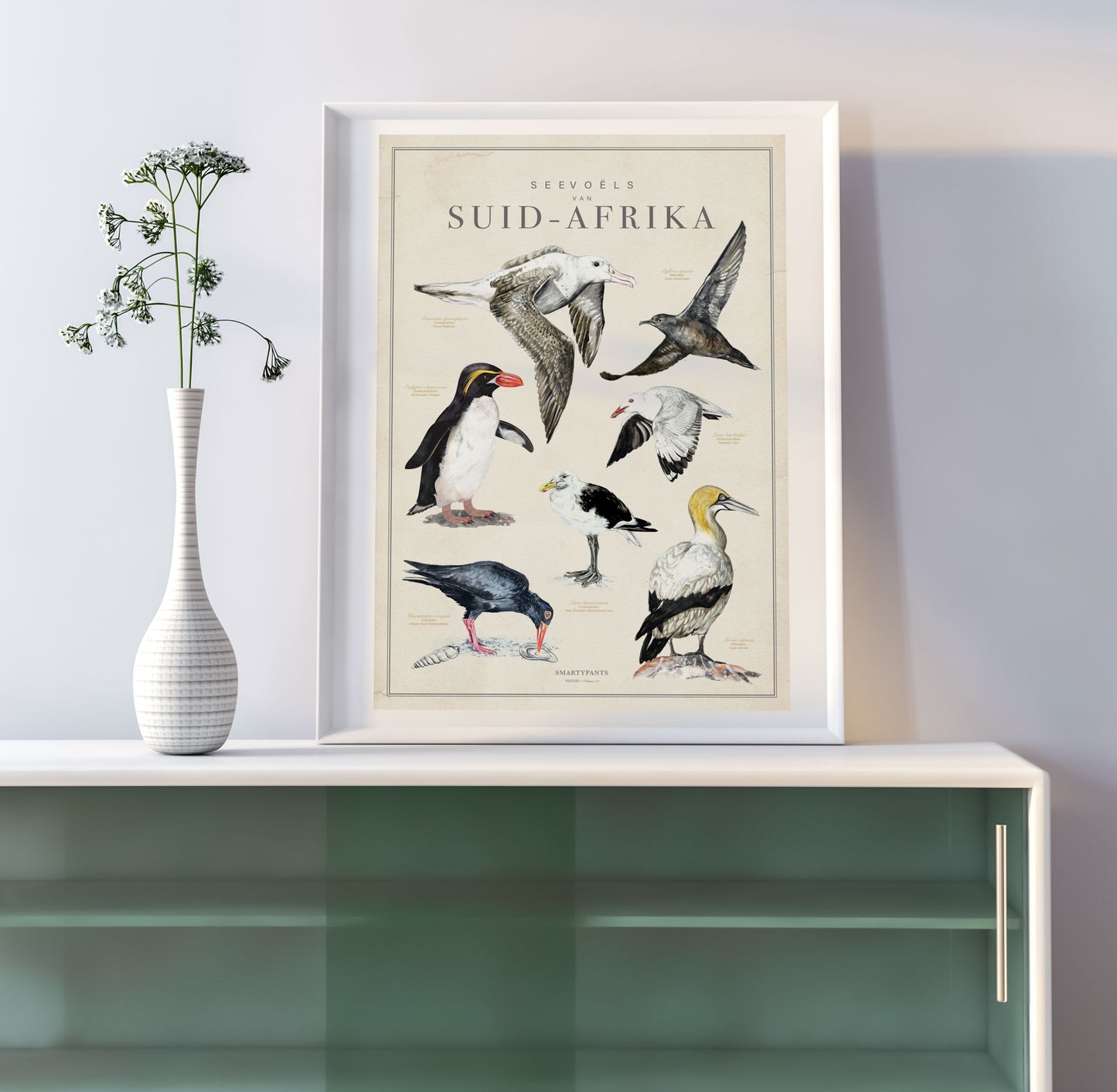 Tea Towel: Birds of South Africa