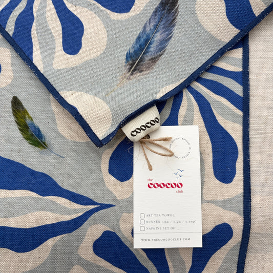 Table Runner: Blue Joy