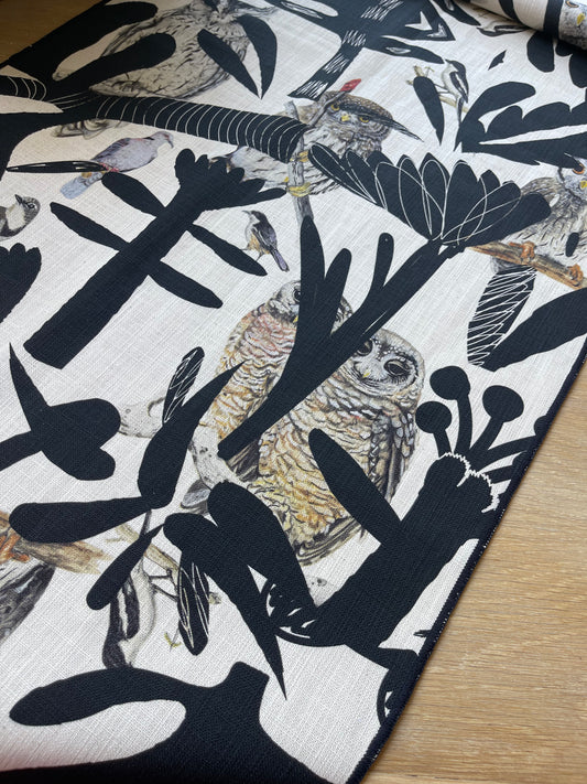 Table Runner: Suburban Songs Natural