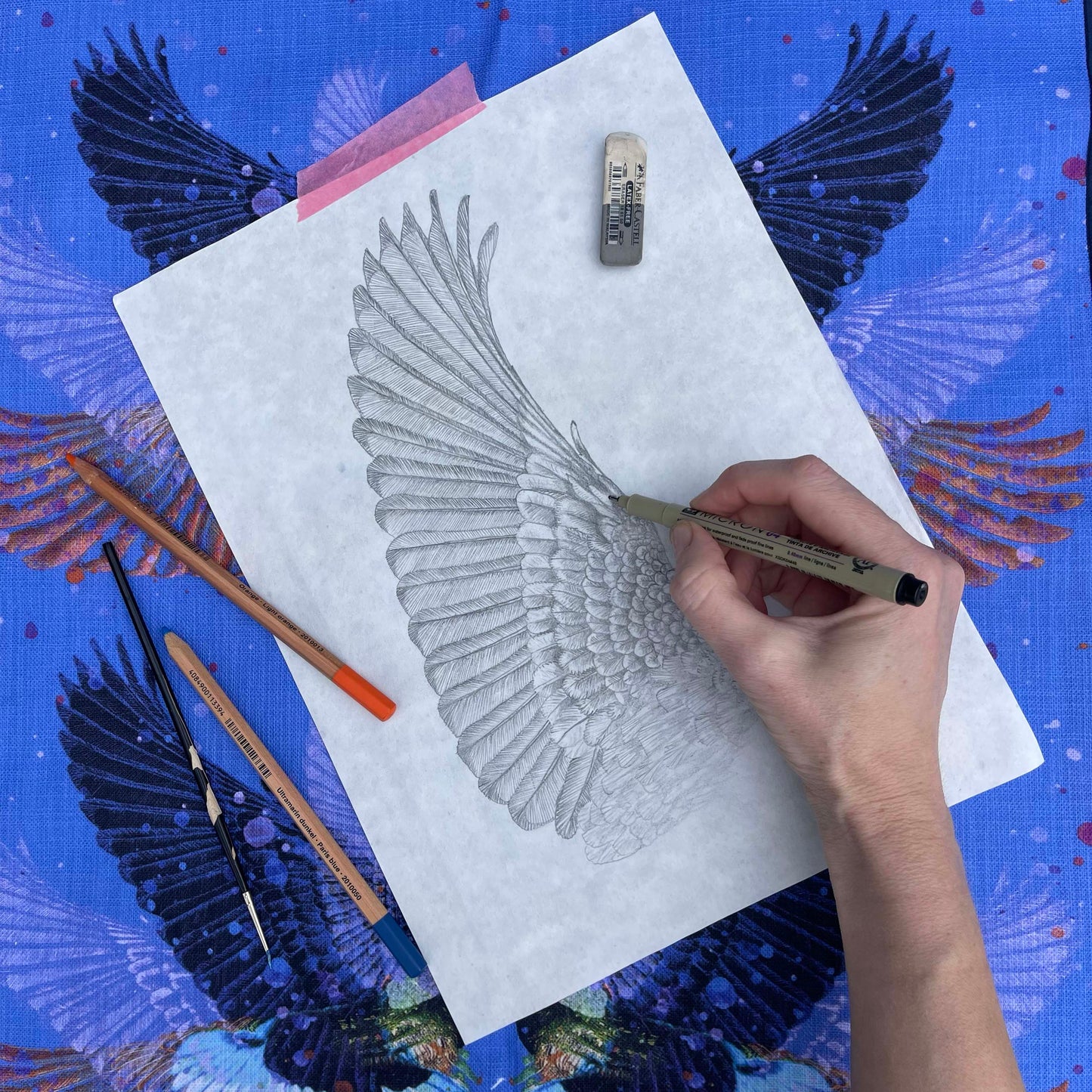 Cushion: The King's Wing