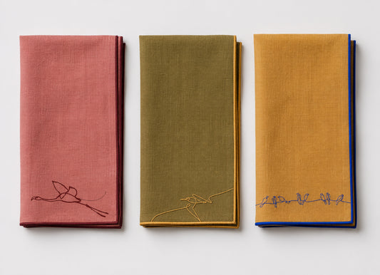 Luxe Embroidered Napkins