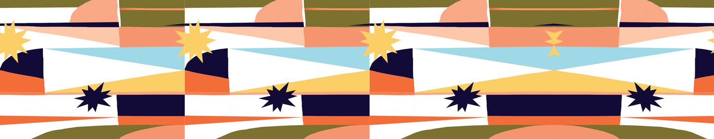 Table Runner: Sunset