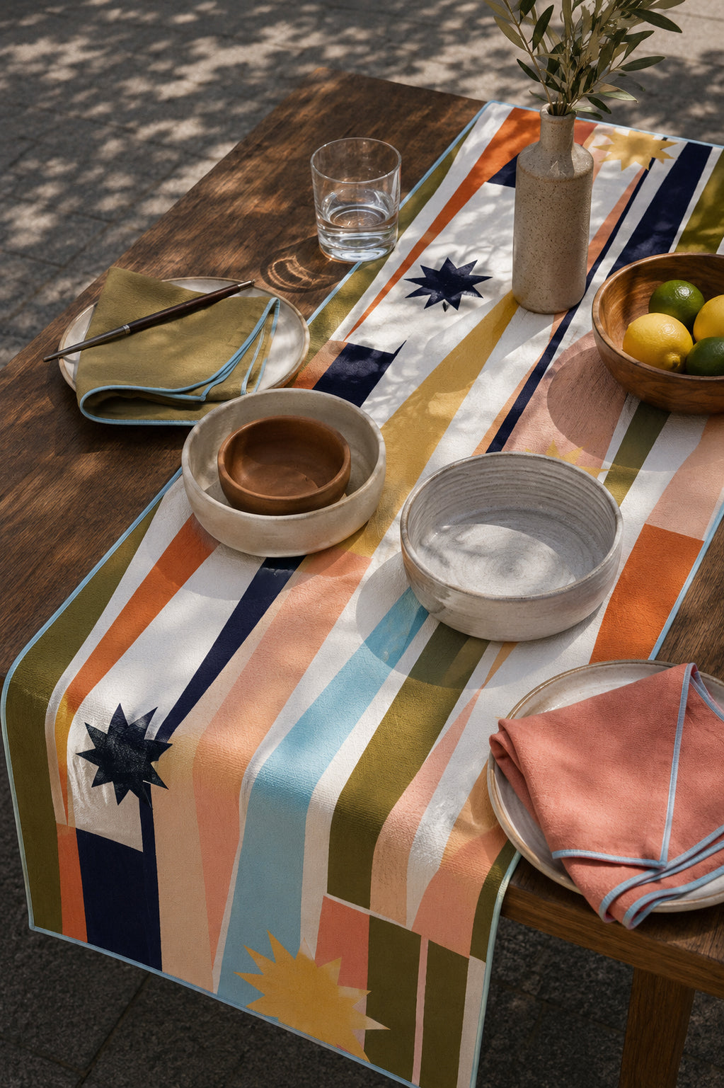 Table Runner: Sunset