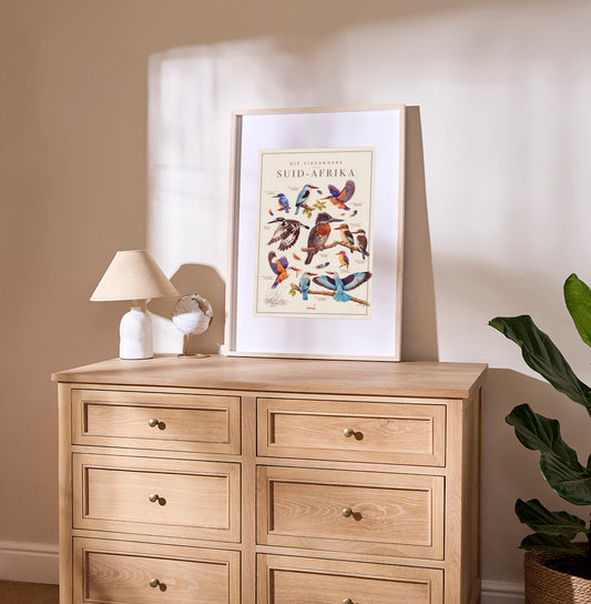 Kingfishers of South Africa Poster